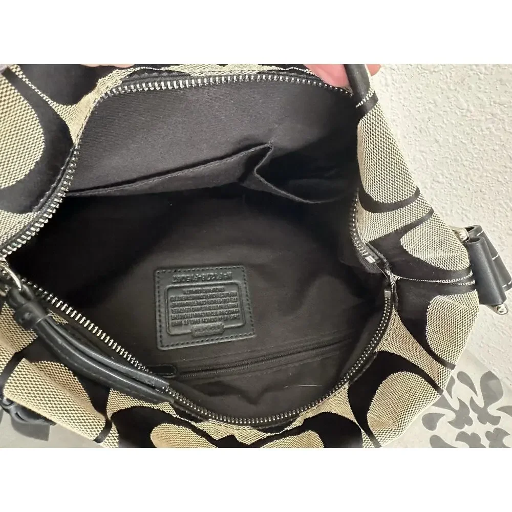 Coach Signature Duffle Hobo Bag (Mode! F15067)